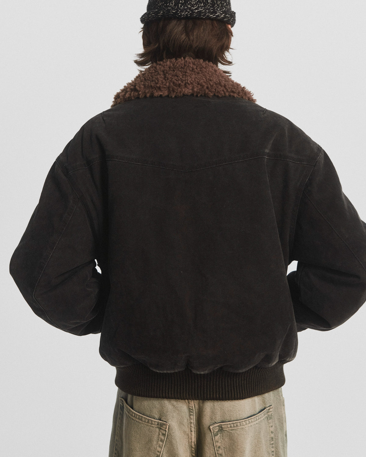 Anaheim Bomber Jacket - Washed Black — view 3