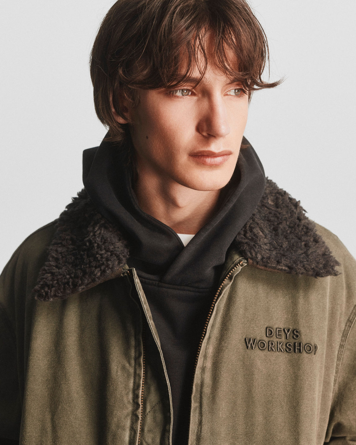 Anaheim Bomber Jacket - Washed Green — view 4