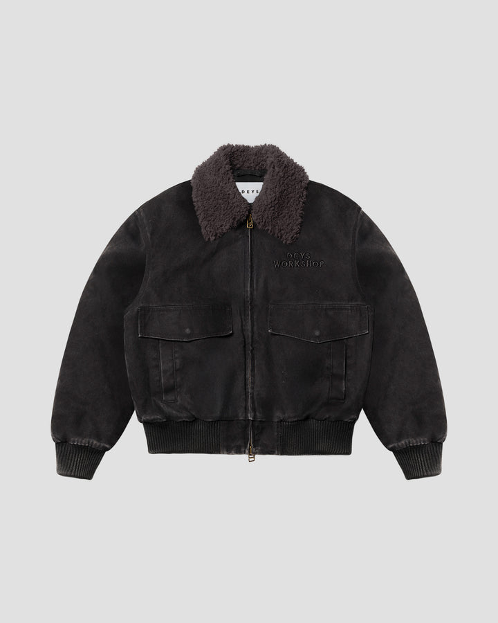 Anaheim Bomber Jacket - Washed Black