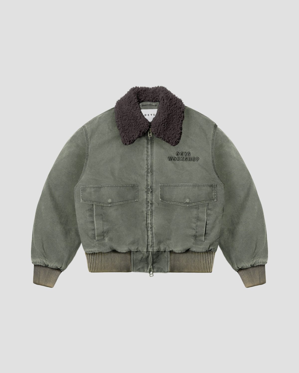 Anaheim Bomber Jacket - Washed Green — view 2