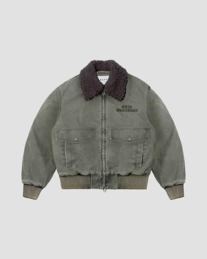 Anaheim Bomber Jacket - Washed Green