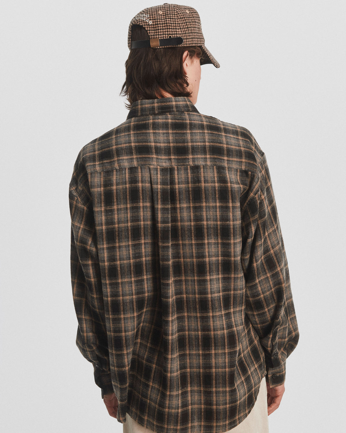 Colton Flannel - Grey Check — view 3