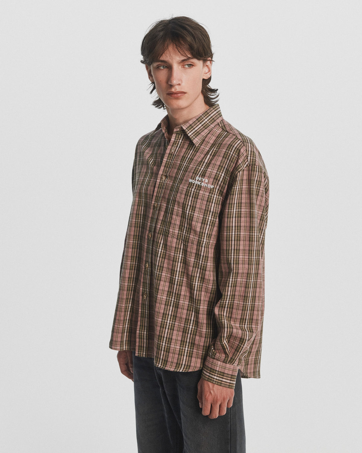Colton Flannel - Pink Check — view 4