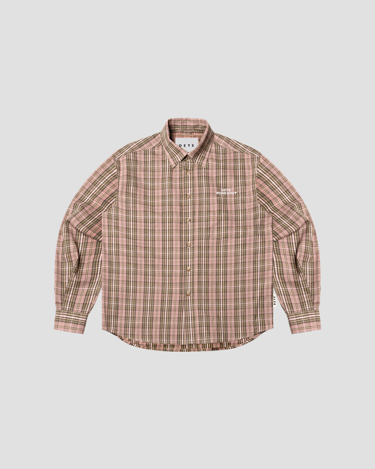 Colton Flannel - Pink Check — view 2