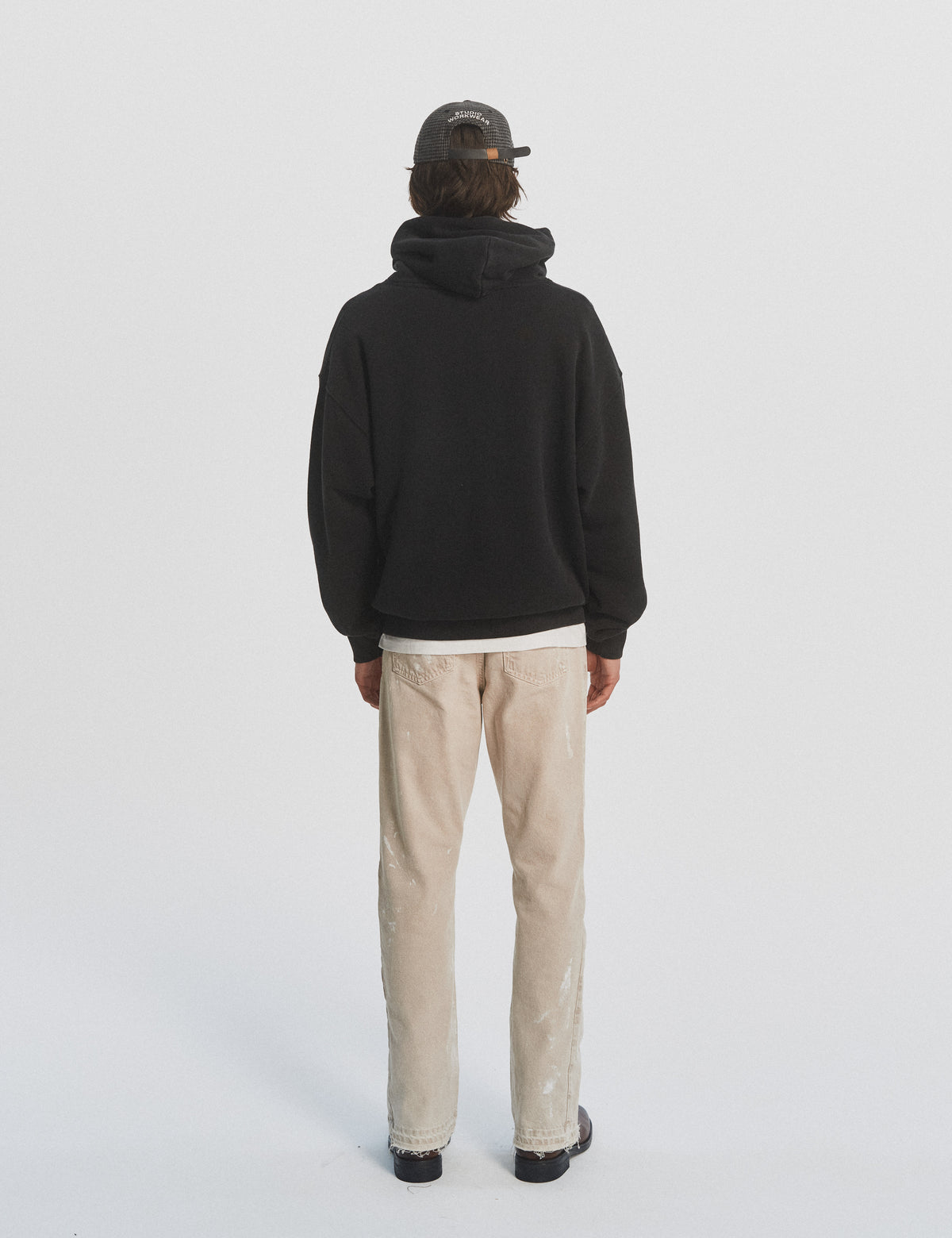 Pomona Hoodie - Washed Black — view 3