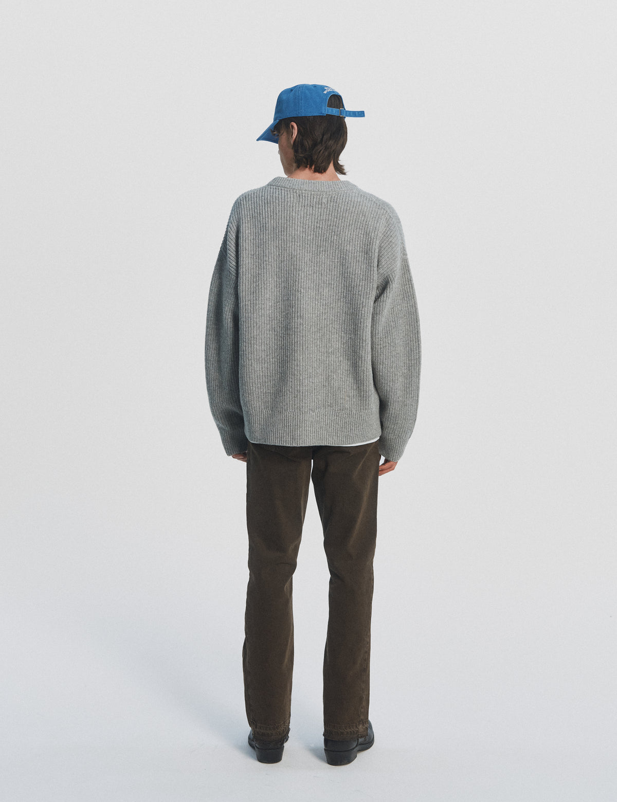 Montebello Wool Crewneck - Grey — view 3