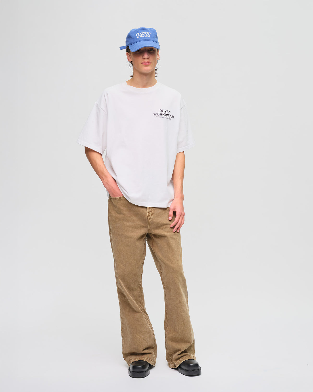 Hillside Tee - White — view 1