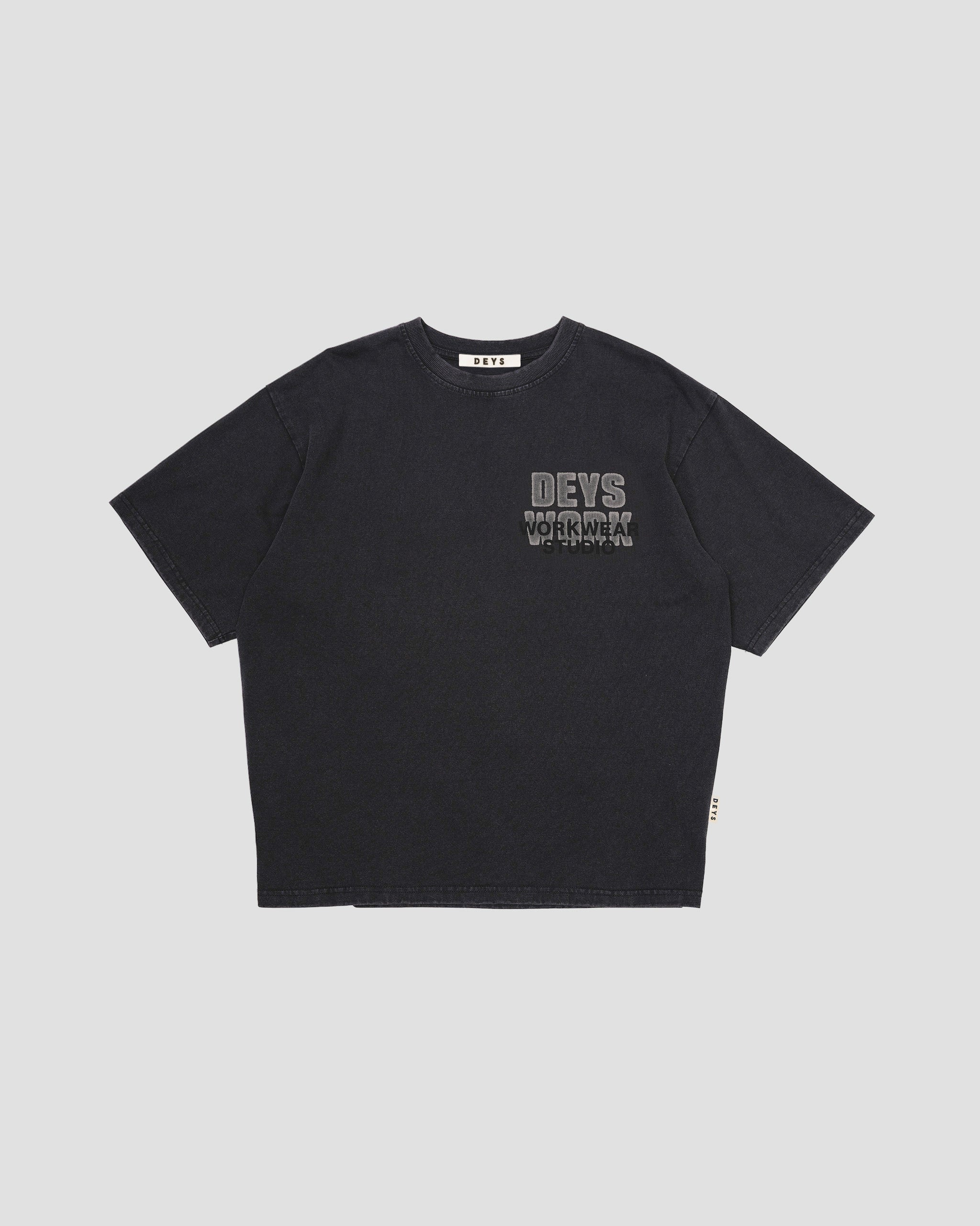 Norwalk Tee - Washed Black