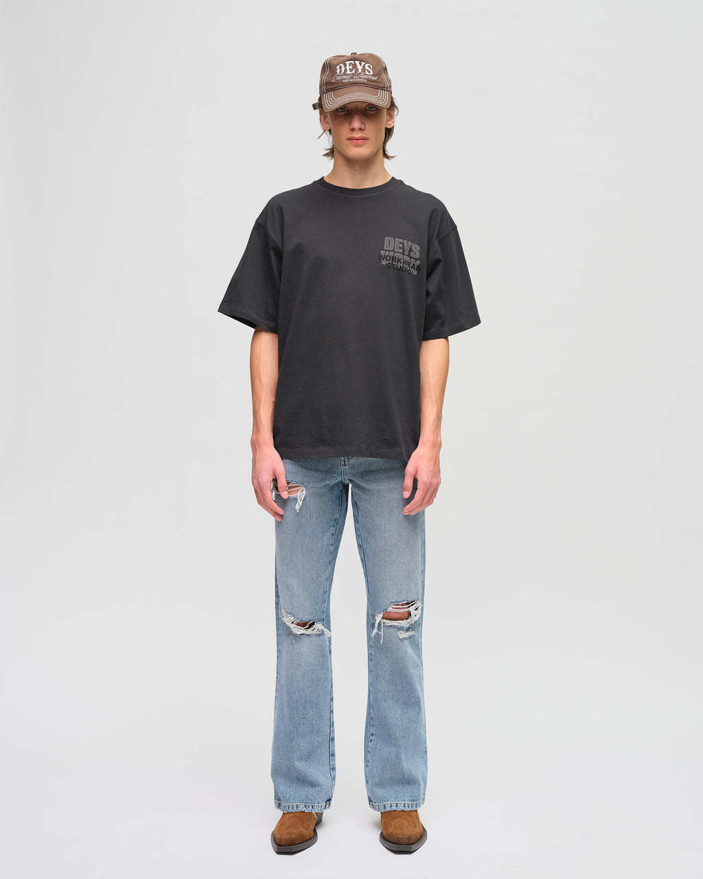 Norwalk Tee - Washed Black