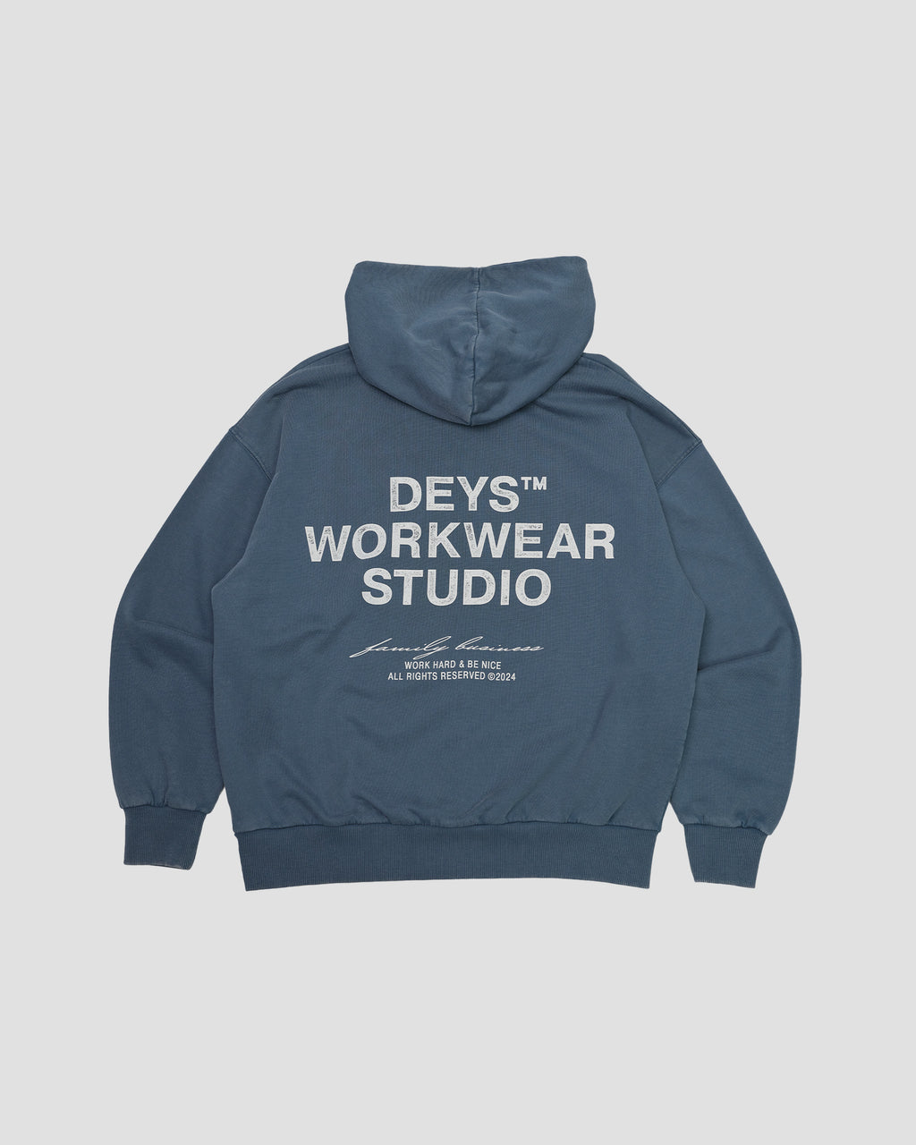 Hillside Hoodie - Washed Blue