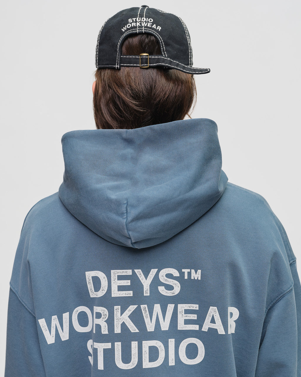 Hillside Hoodie - Washed Blue