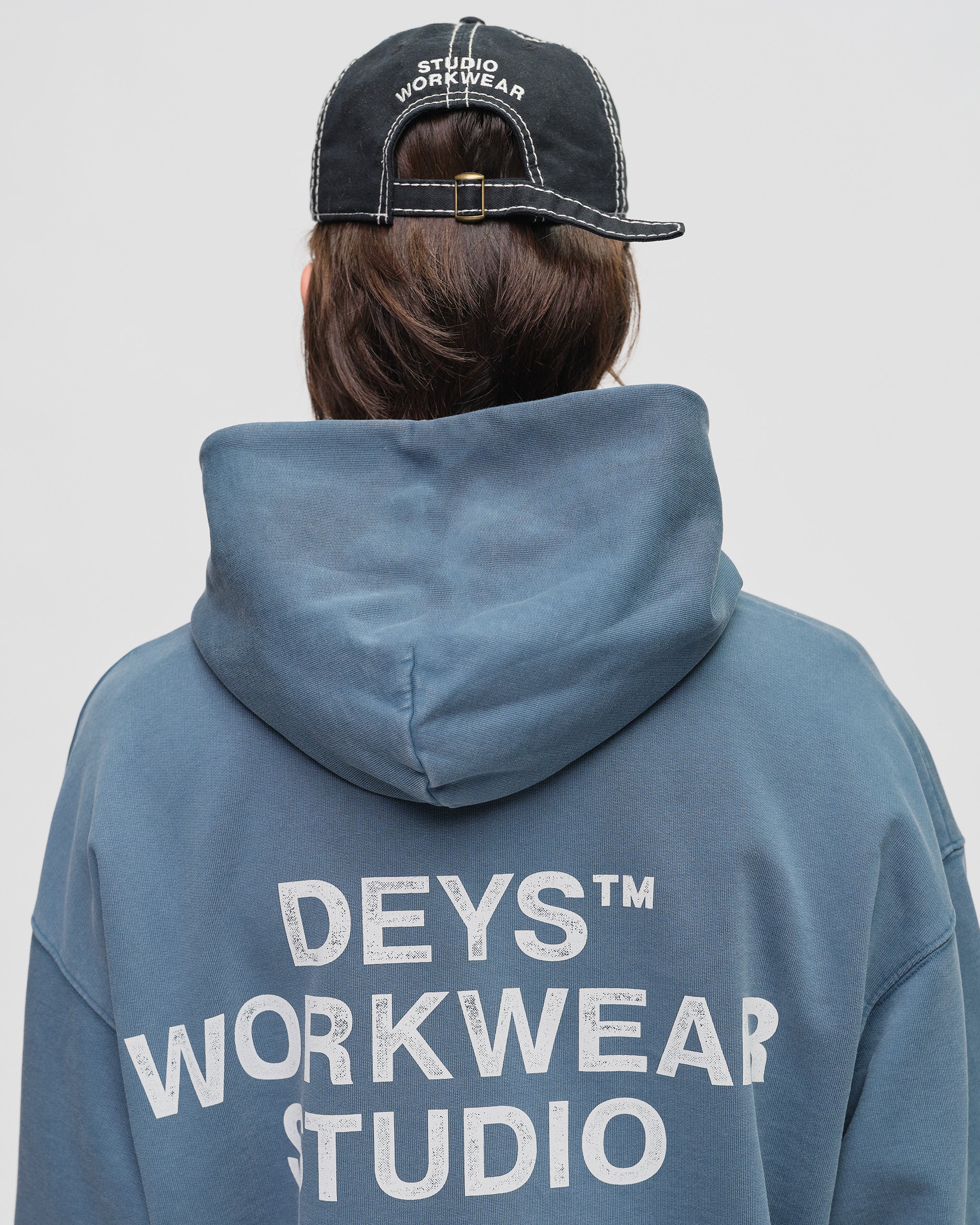 Hillside Hoodie - Washed Blue