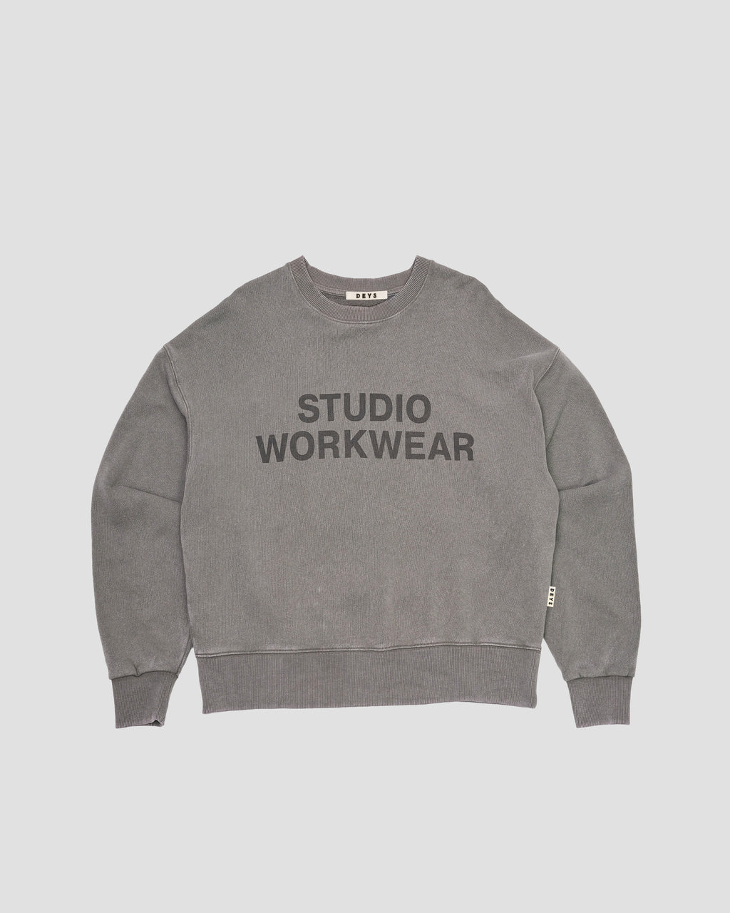 Lawndale Crewneck - Washed Grey