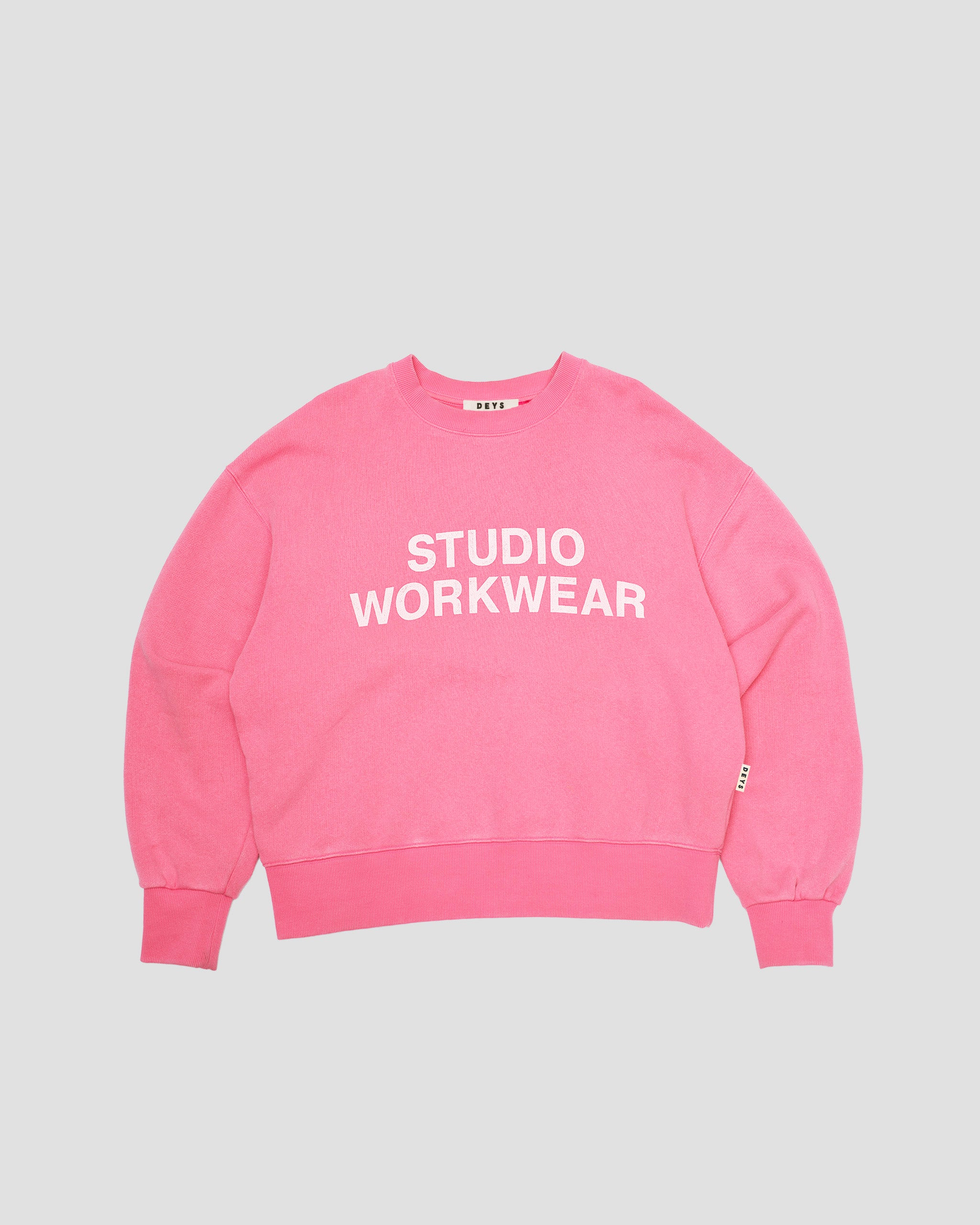 Lawndale Crewneck - Washed Pink