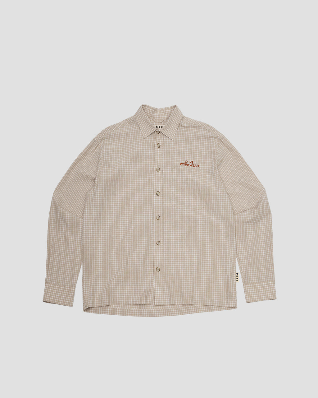 Bellflower Shirt - Beige Check