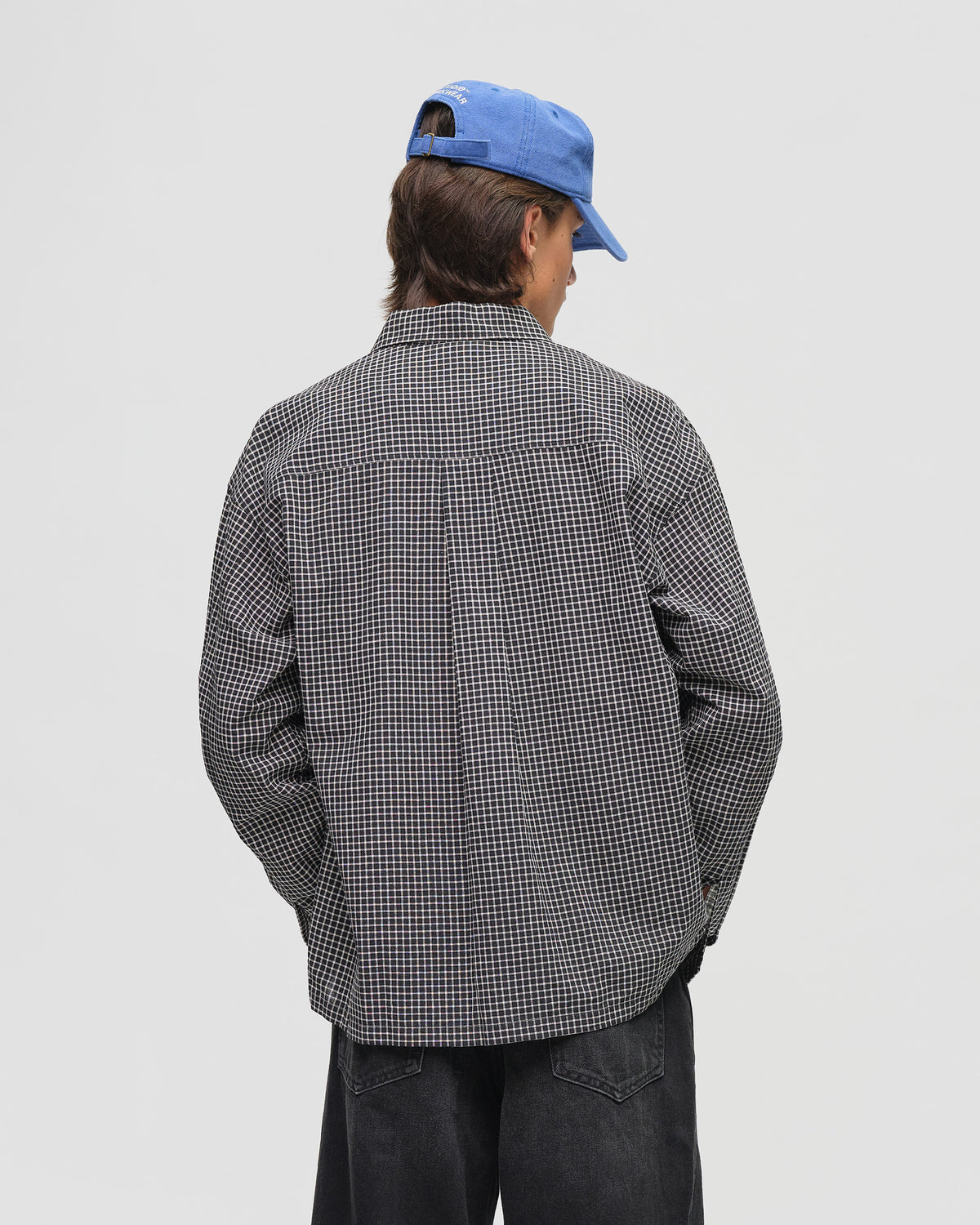 Bellflower Shirt - Black Check — view 3
