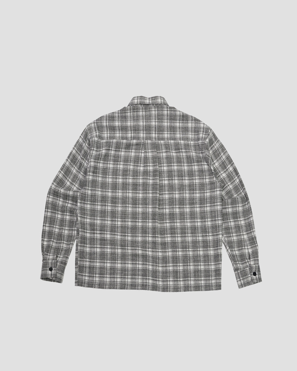 Bellflower Spring Flannel - Charcoal Check
