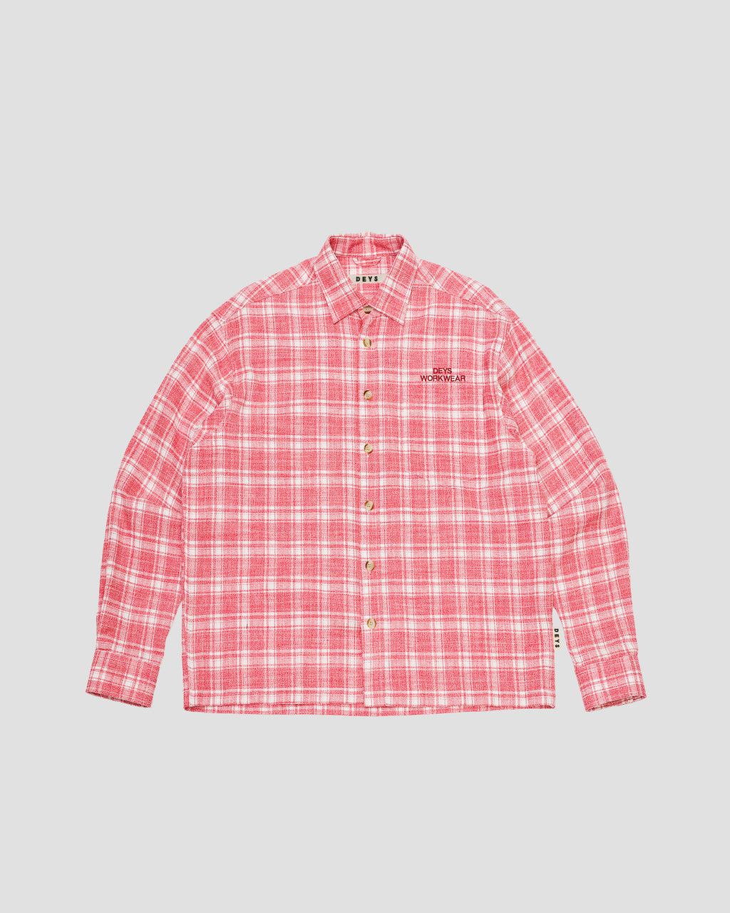 Bellflower Spring Flannel - Red Check