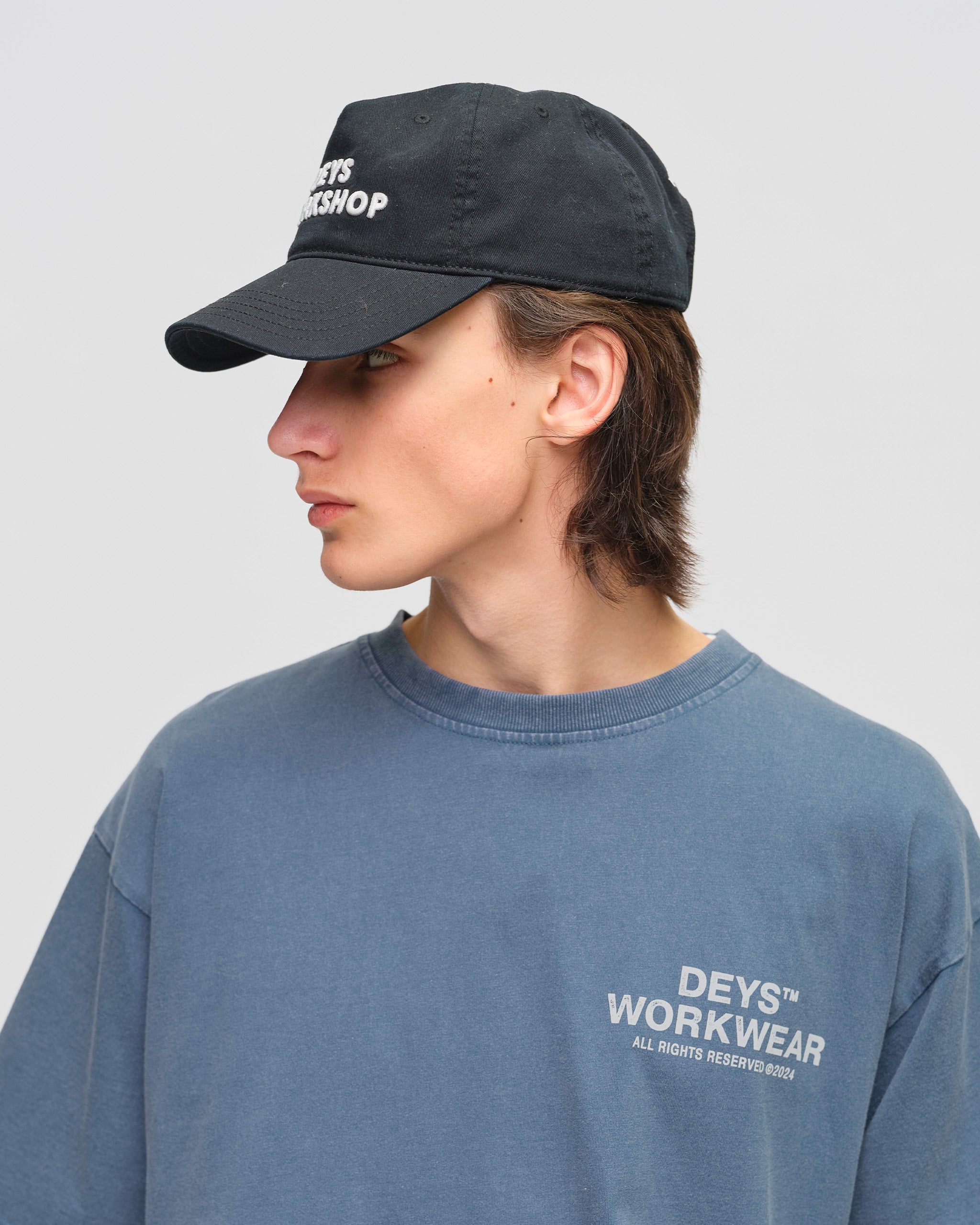Arca Dad Cap - Washed Black