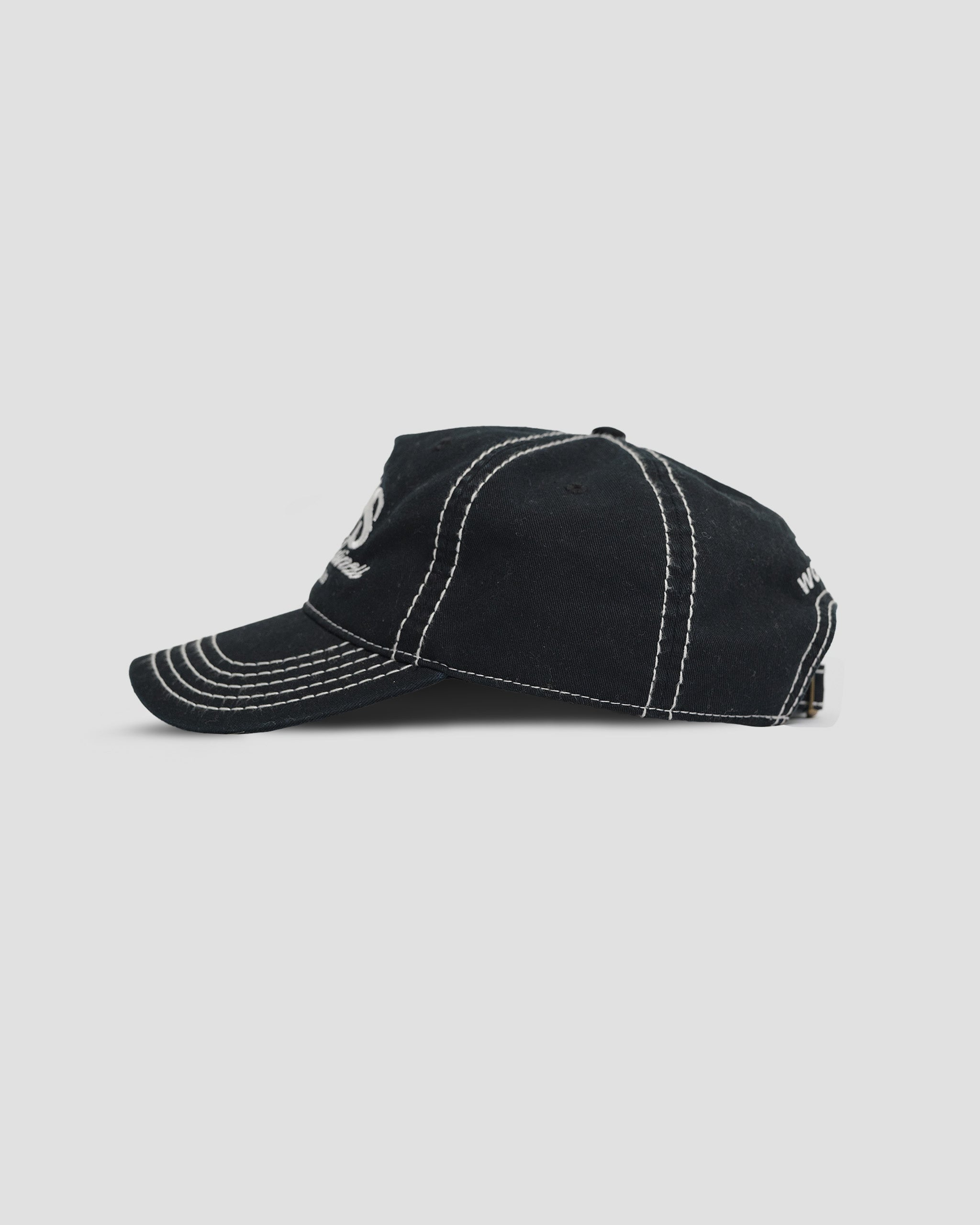 Hancock Dad Cap - Washed Black