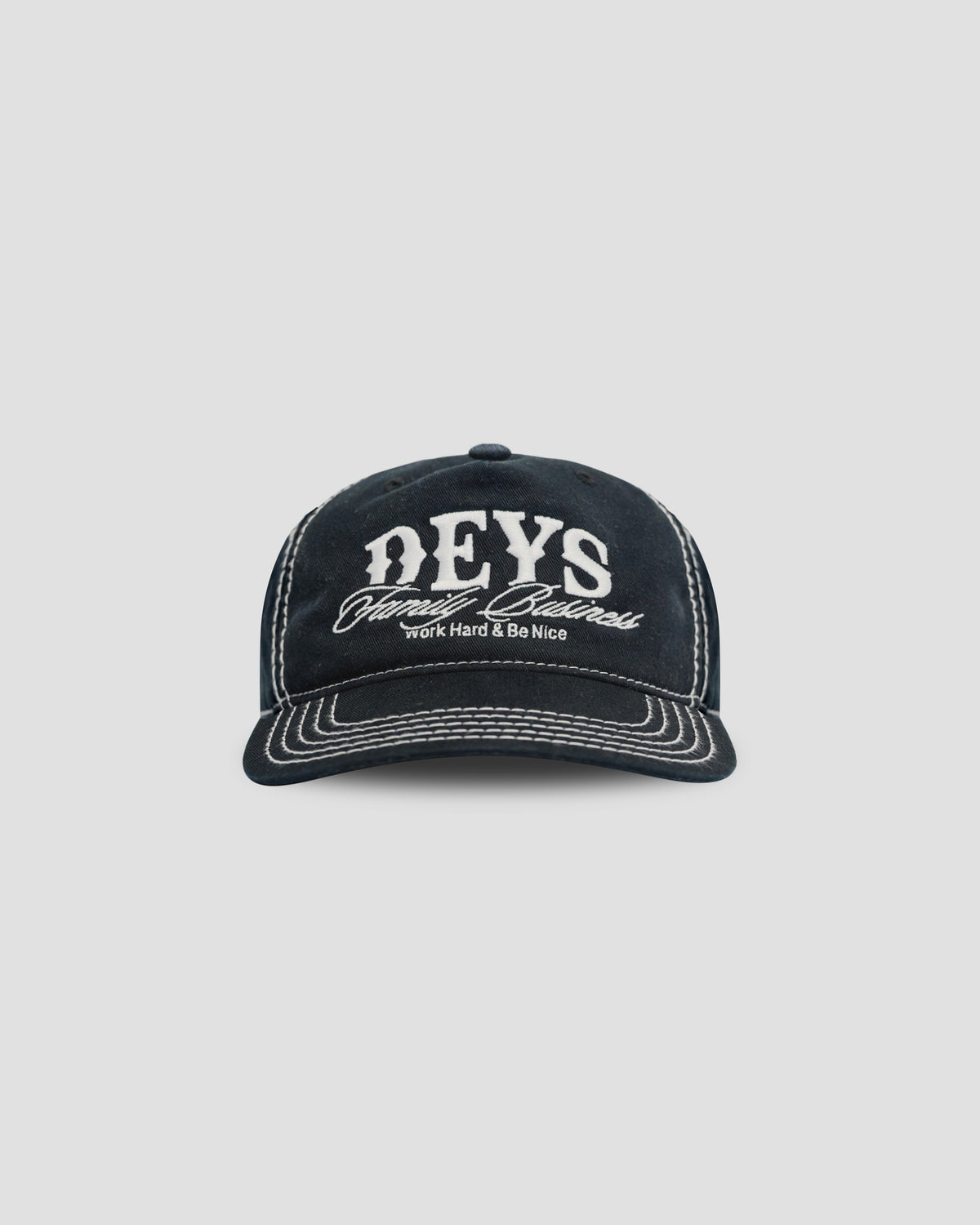 Hancock Dad Cap - Washed Black — view 2