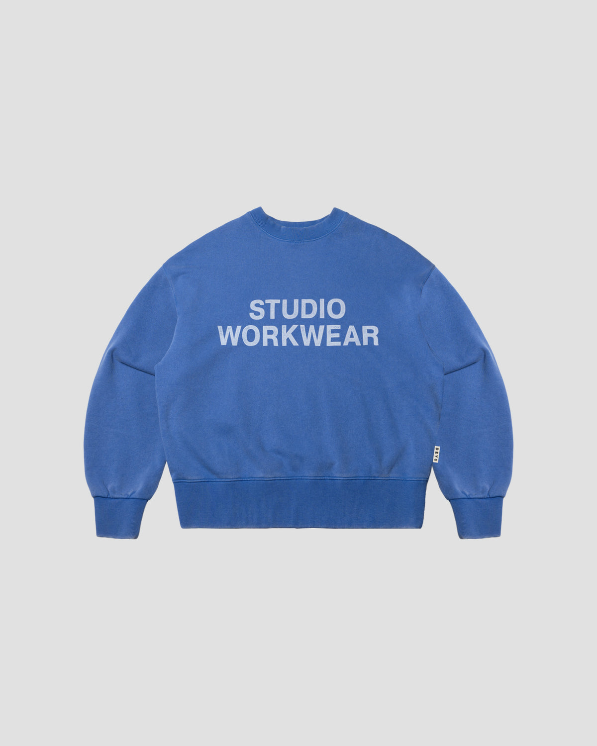 Lawndale Crewneck - Washed Blue — view 2