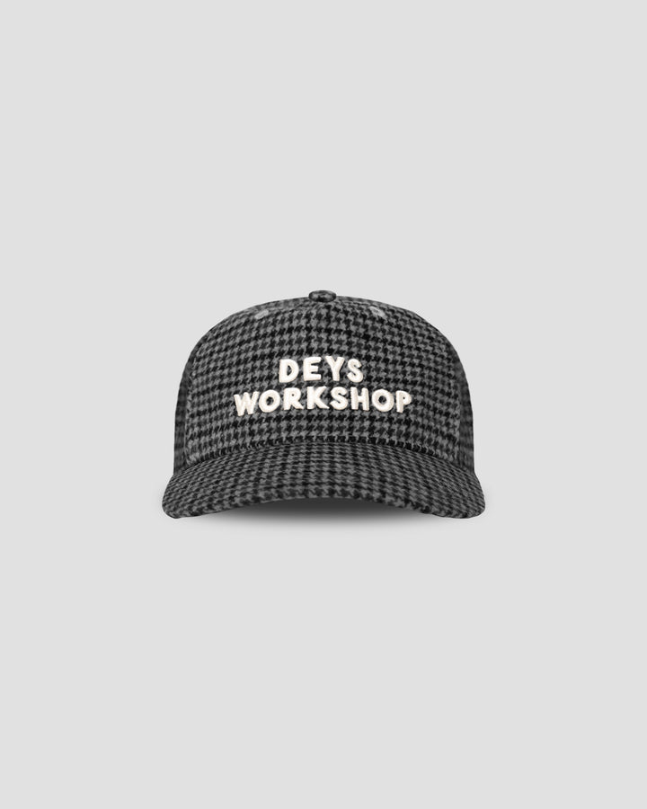 Malloy Dad Cap - Charcoal Check