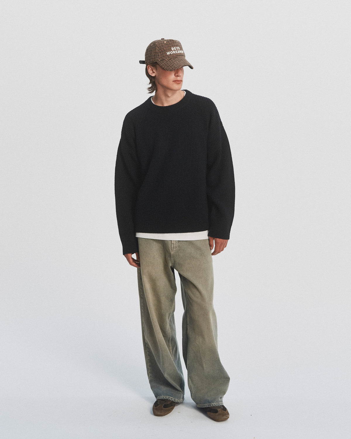 Montebello Wool Crewneck - Black — view 1