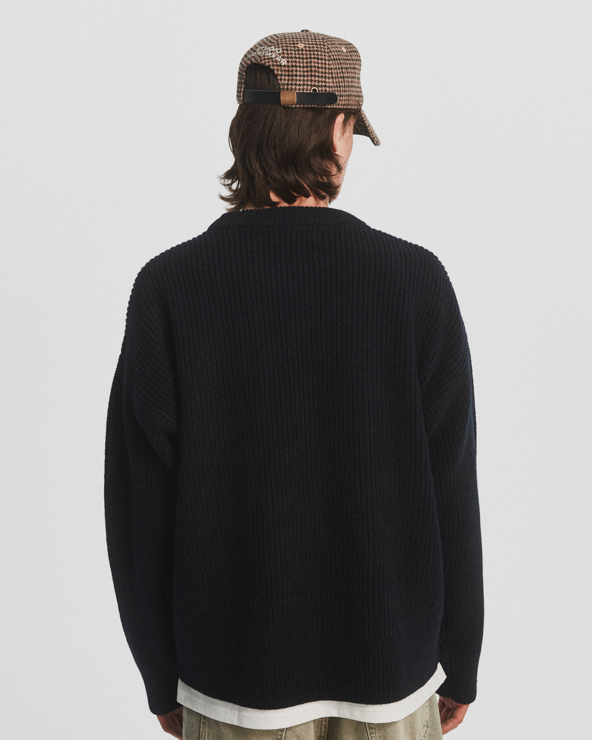 Montebello Wool Crewneck - Black — view 3