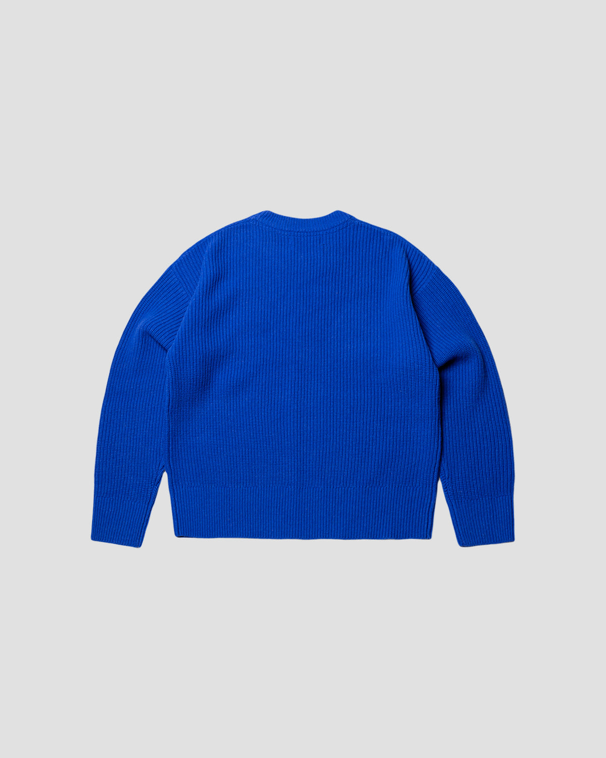Montebello Wool Crewneck - Blue — view 5