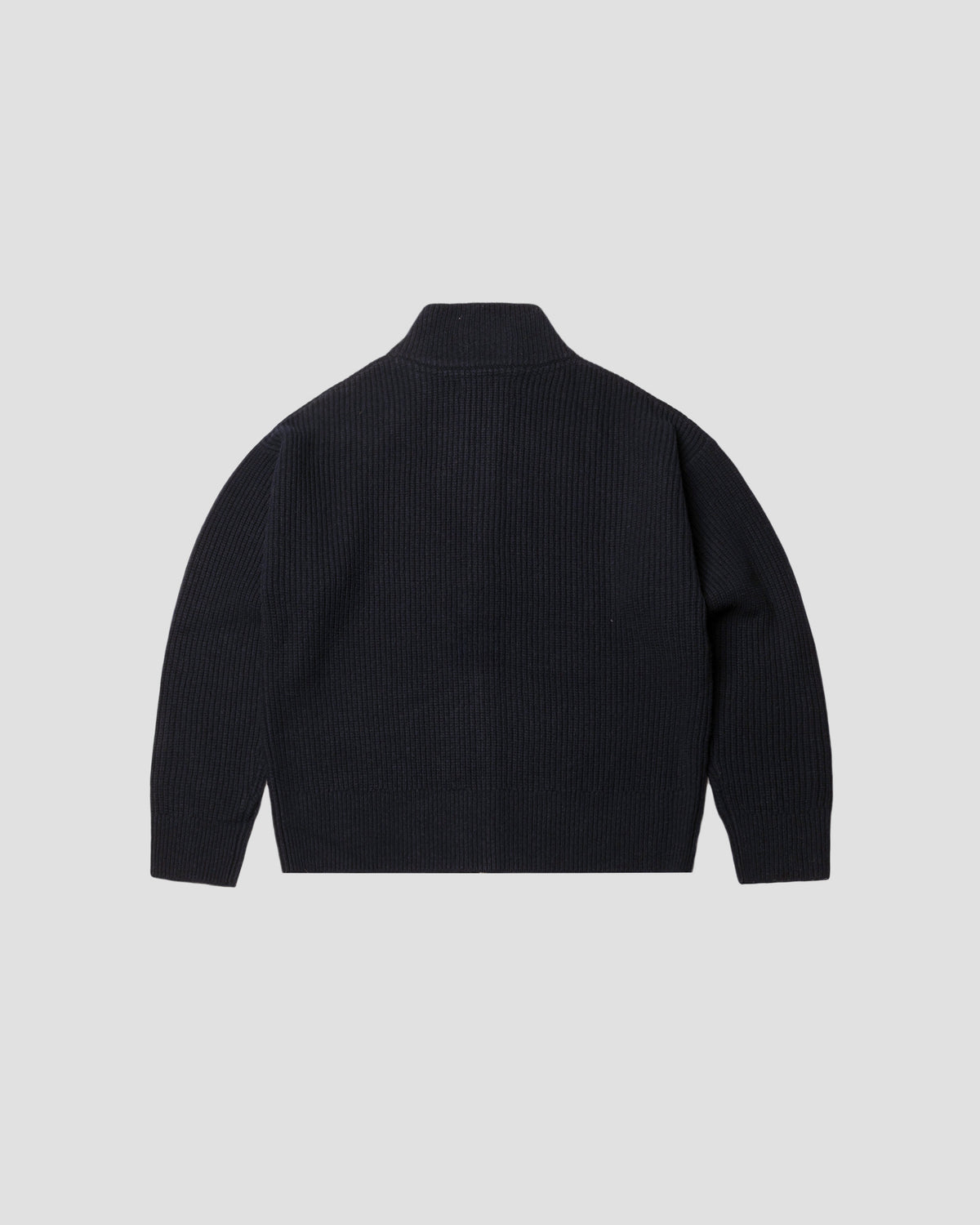 Montebello Wool Zip-through - Black — view 5