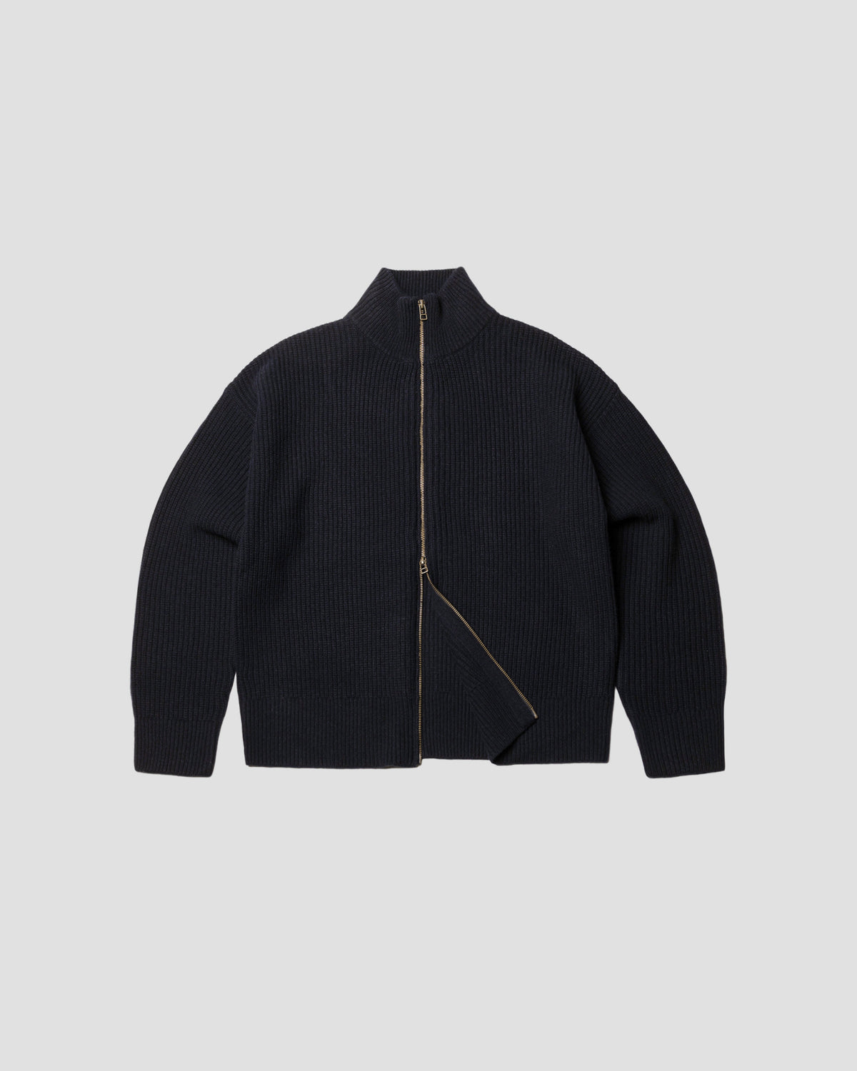 Montebello Wool Zip-through - Black — view 2