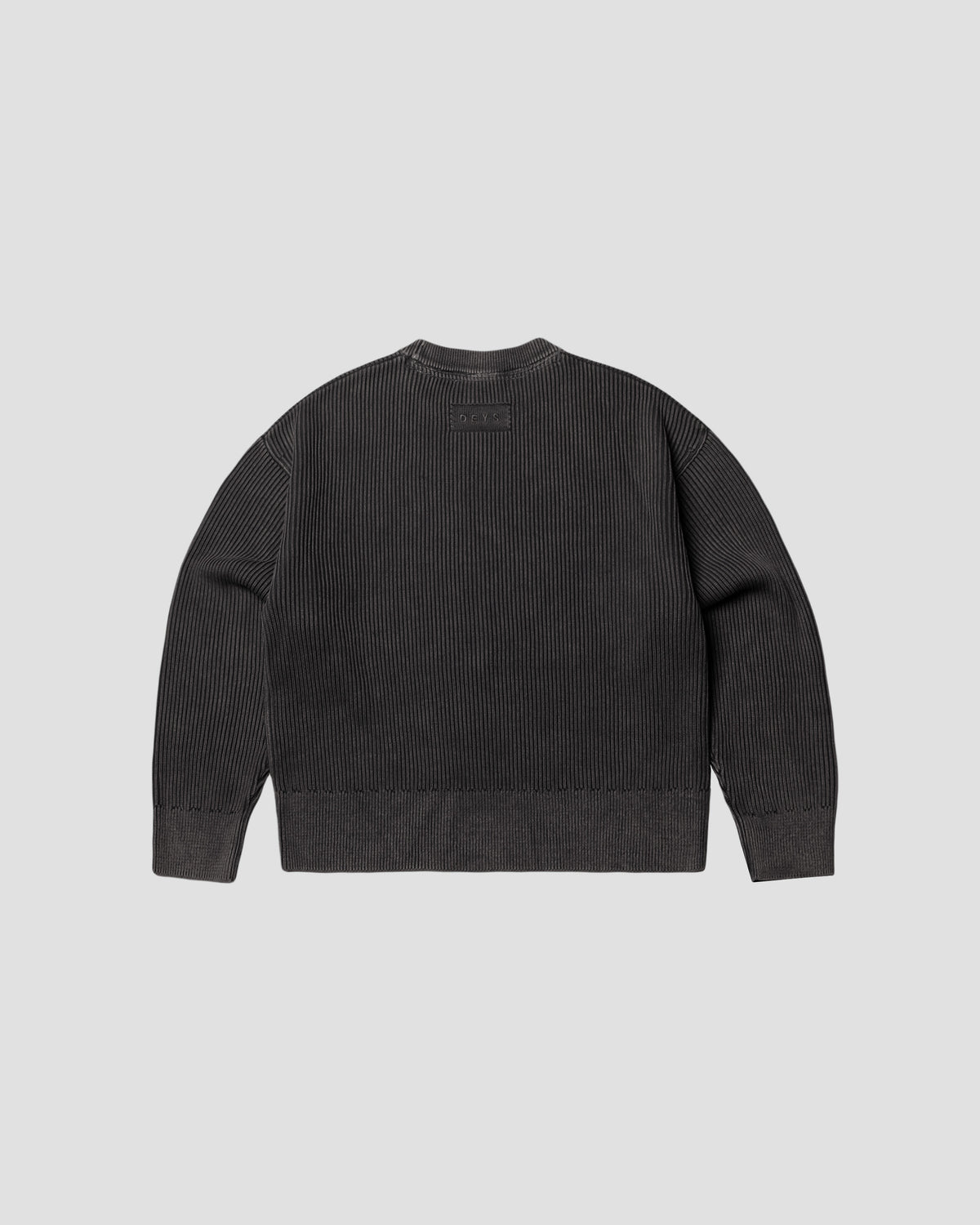 Pasadena Crewneck - Washed Black — view 5