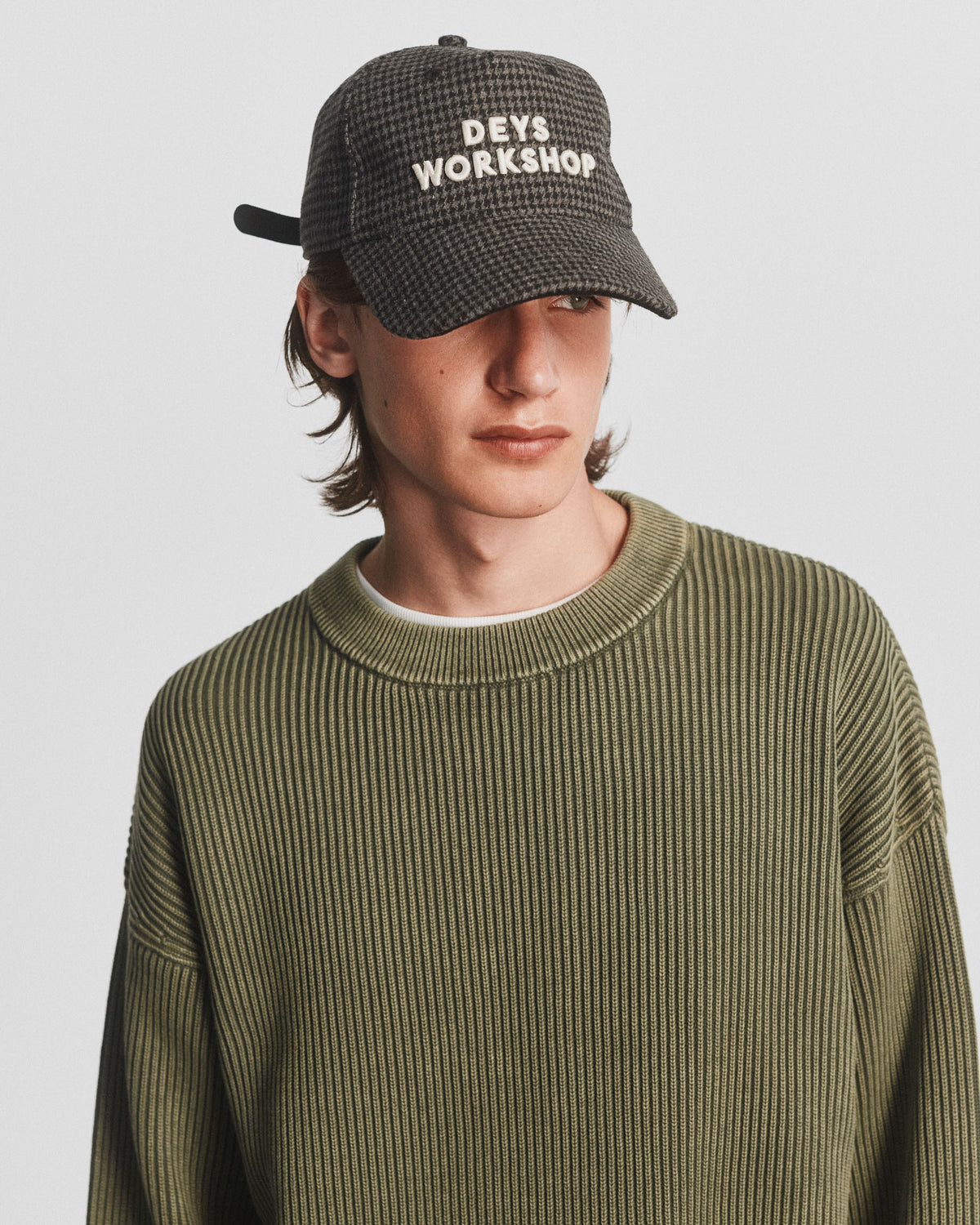 Pasadena Crewneck - Washed Green — view 4
