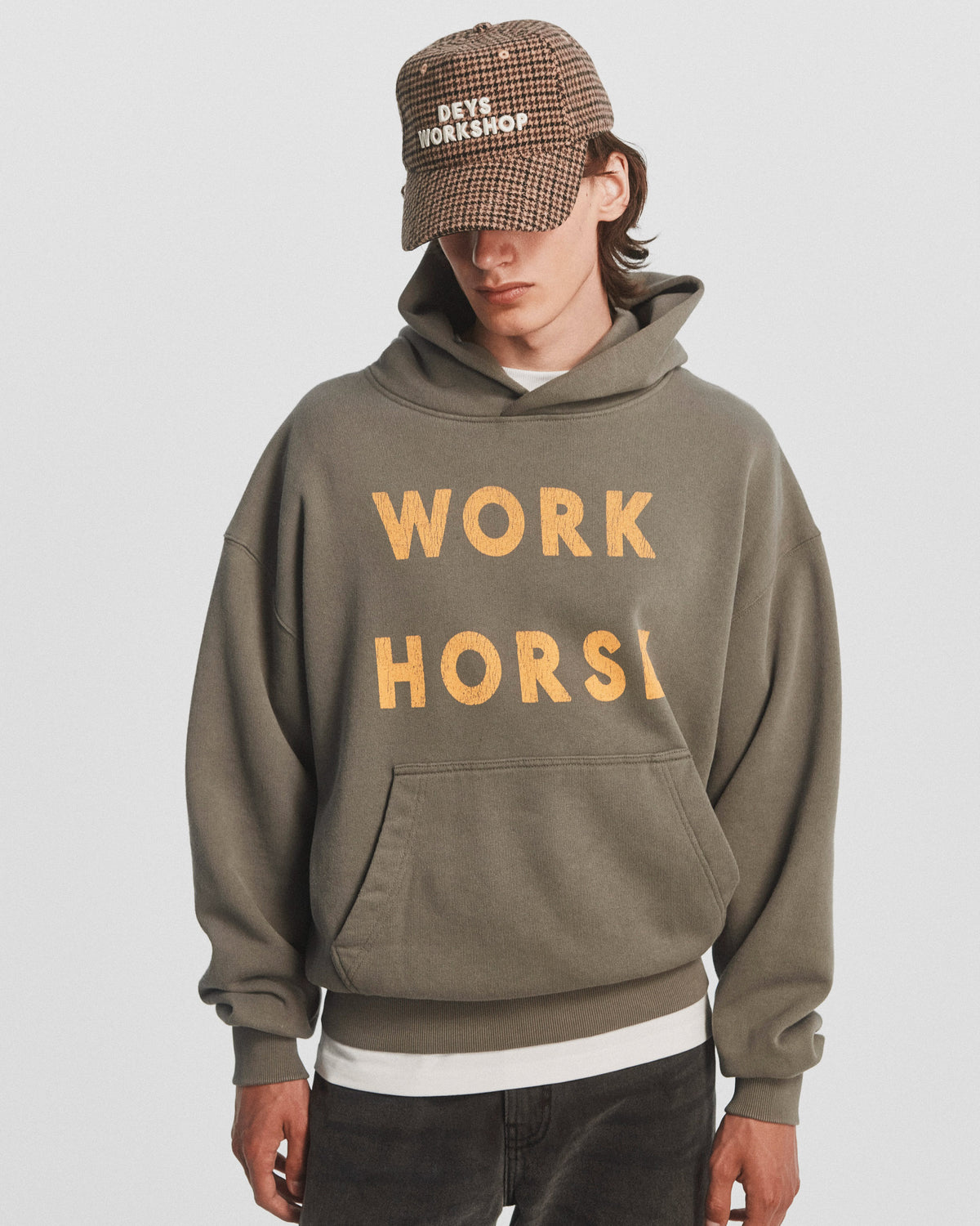 Pomona Hoodie - Washed Grey — view 4
