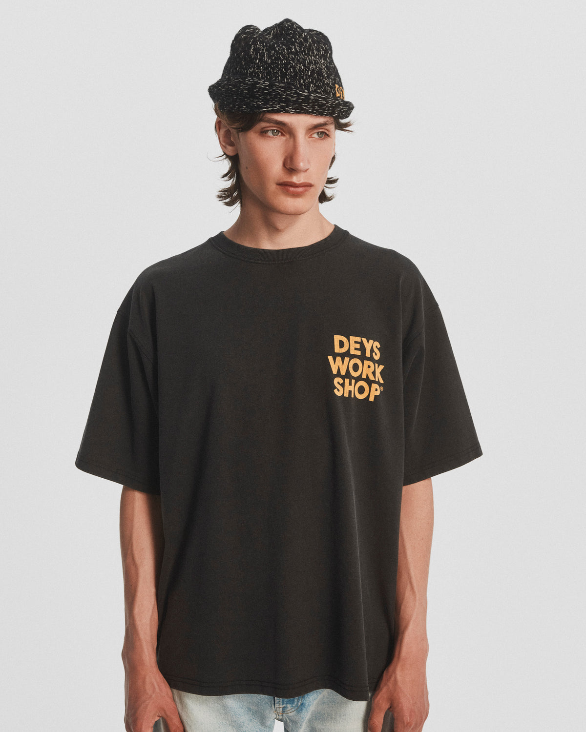 Ventura Tee - Washed Black — view 4