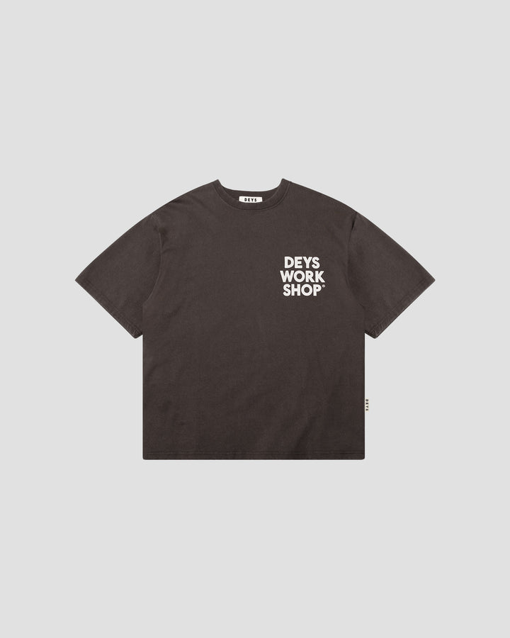 Ventura Tee - Washed Brown