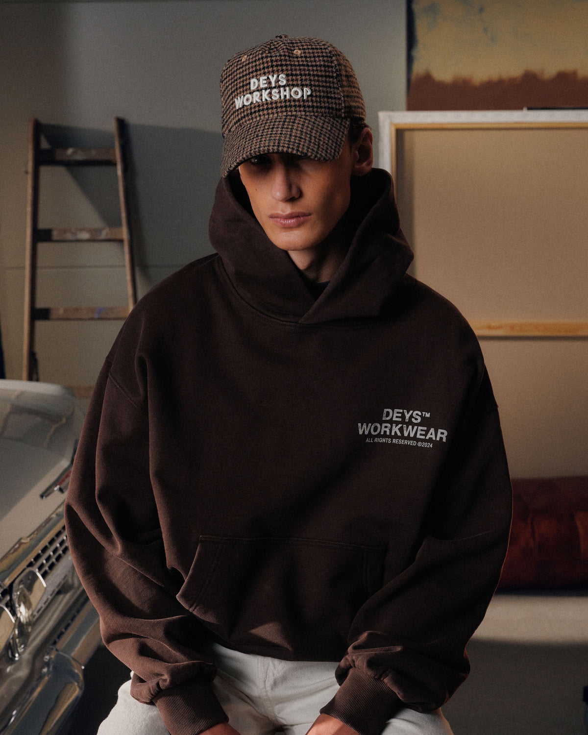 DEYS AW26 sweatwear detail